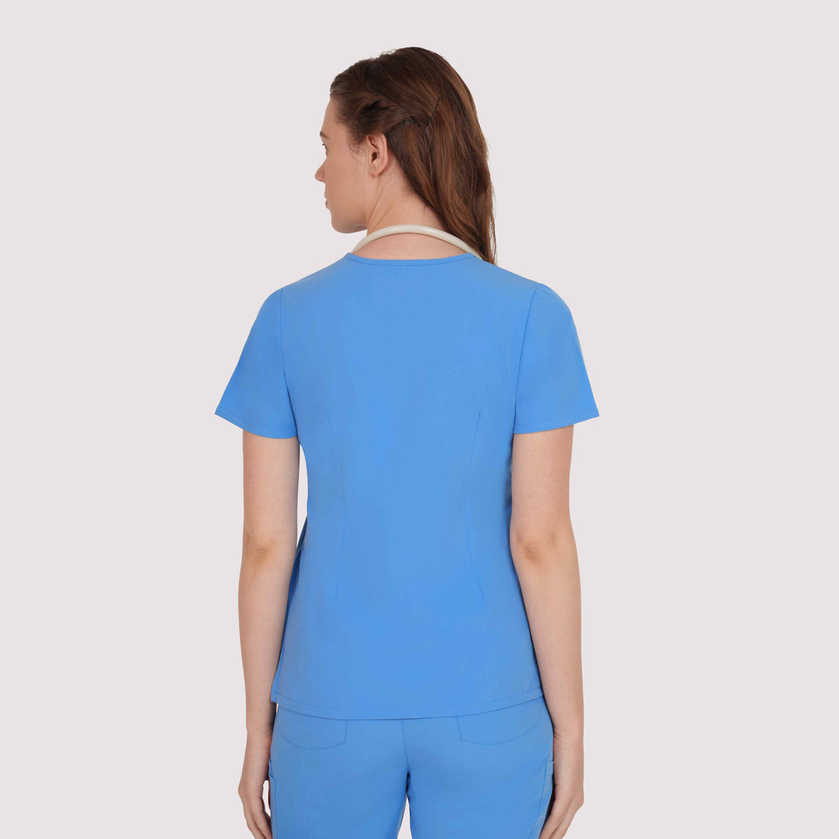 Nexa Six-Pocket Scrub Top