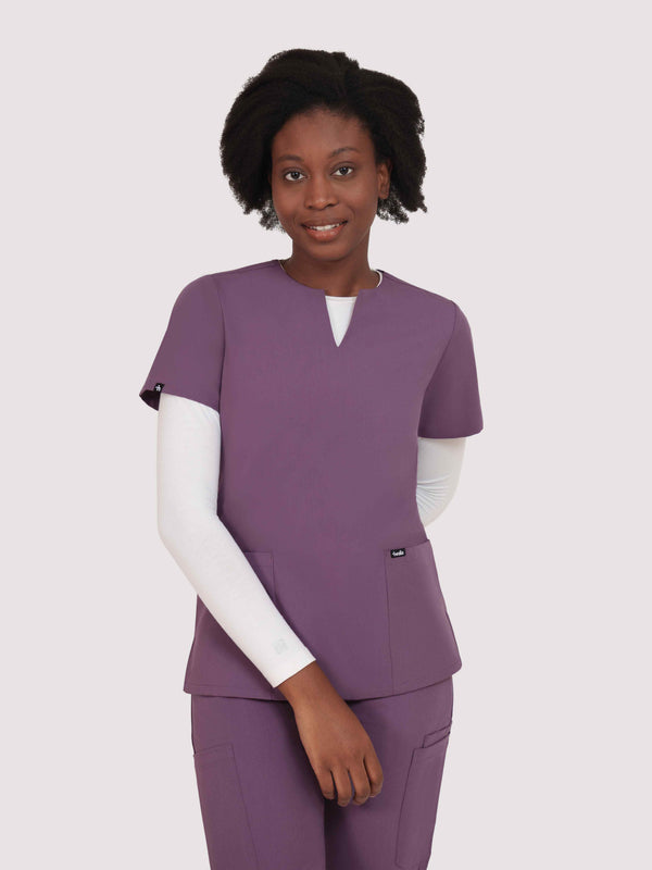 Nexa Six-Pocket Scrub Top