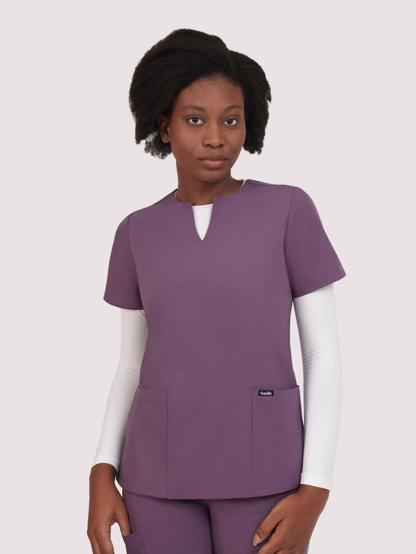 Nexa Six-Pocket Scrub Top