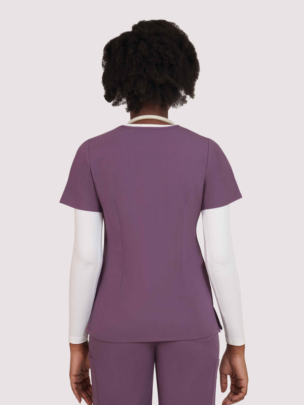 Nexa Six-Pocket Scrub Top