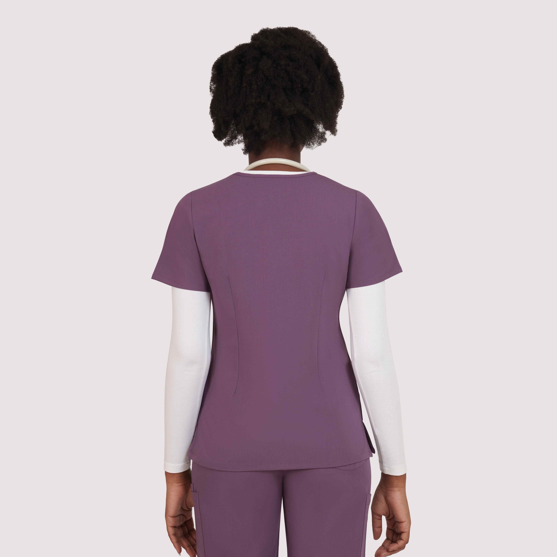 Nexa Six-Pocket Scrub Top