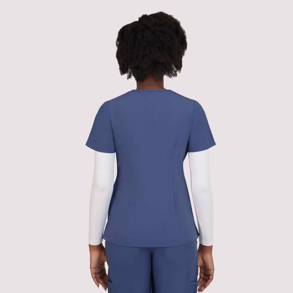 Nexa Six-Pocket Scrub Top