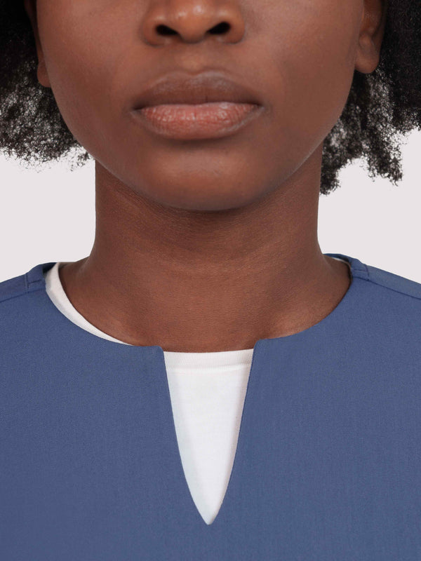 Nexa Six-Pocket Scrub Top