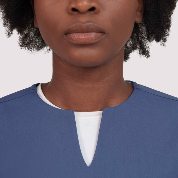 Nexa Six-Pocket Scrub Top