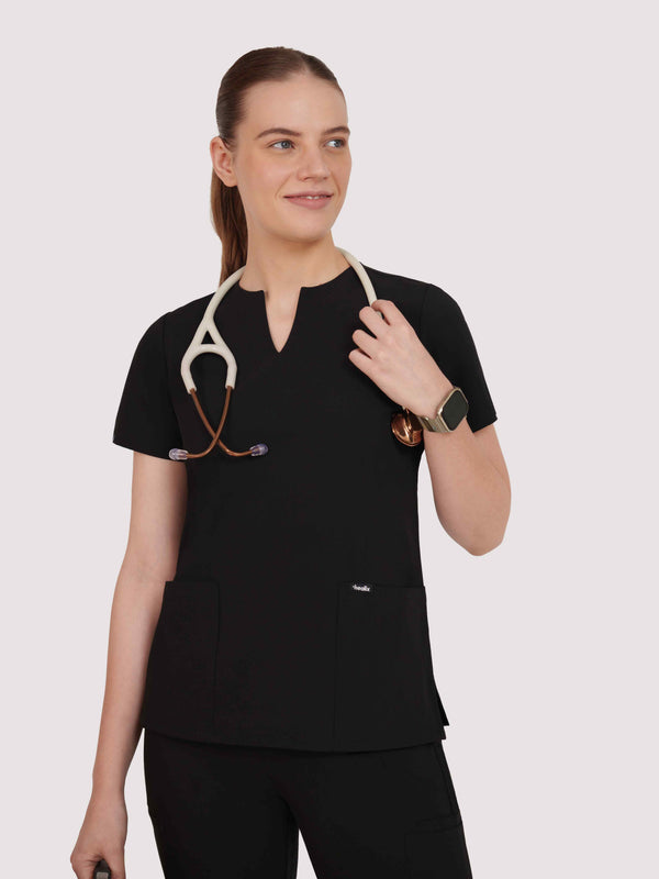 Nexa Six-Pocket Scrub Top