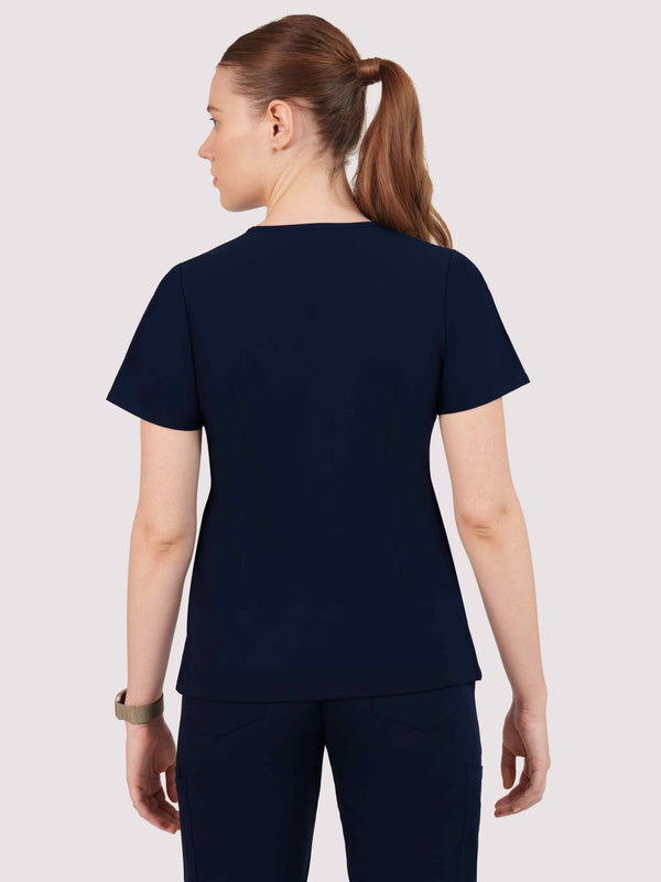 Nexa Six-Pocket Scrub Top