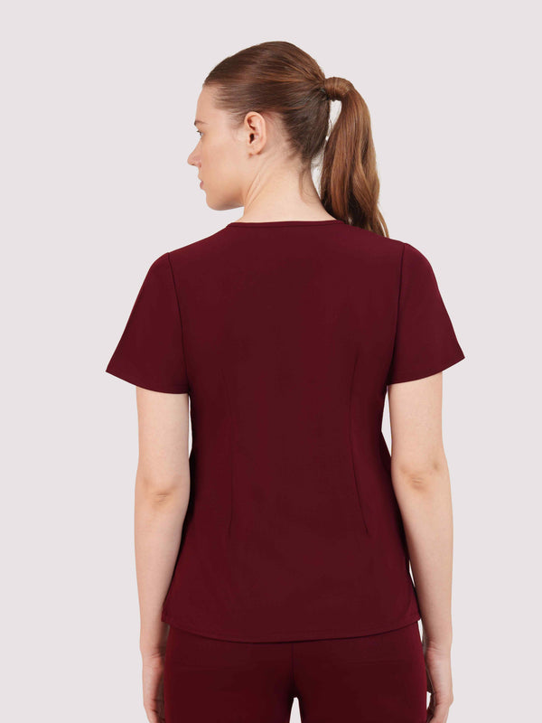 Nexa Six-Pocket Scrub Top