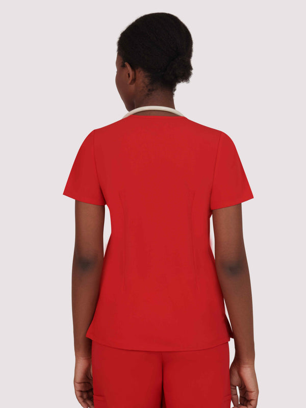 Nexa Six-Pocket Scrub Top