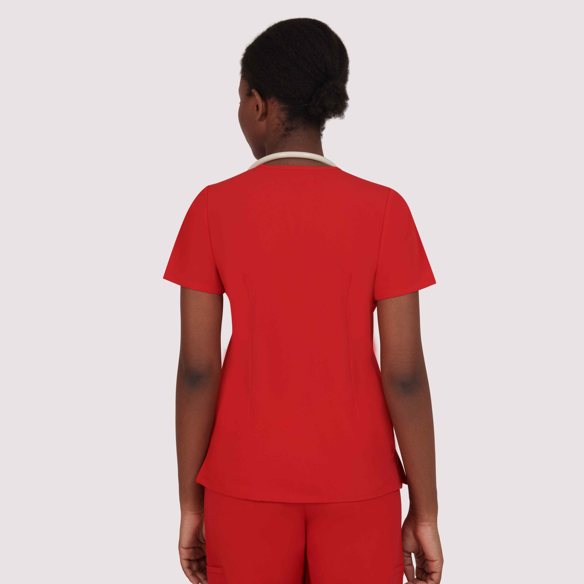 Nexa Six-Pocket Scrub Top