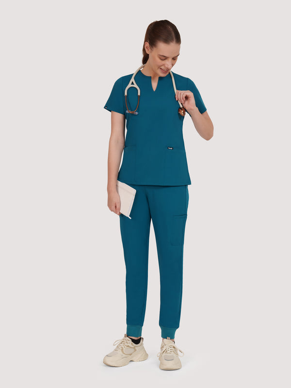 Nexa Six-Pocket Scrub Top