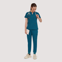 Nexa Six-Pocket Scrub Top