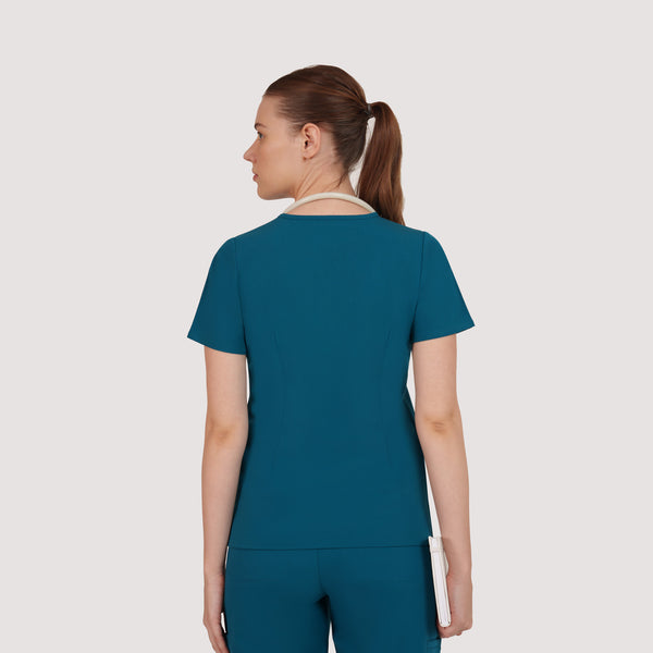 Nexa Six-Pocket Scrub Top
