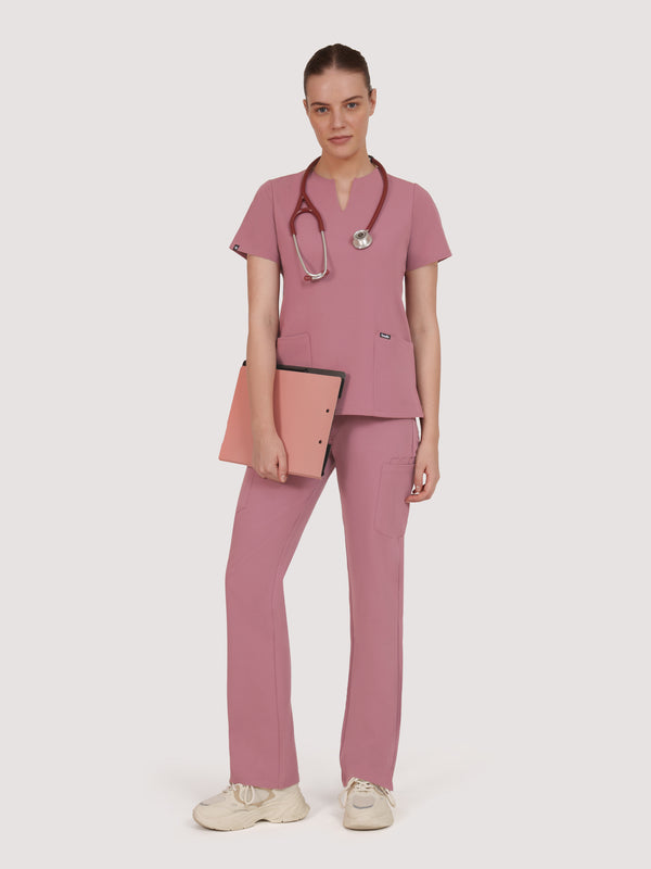 Nexa Six-Pocket Scrub Top