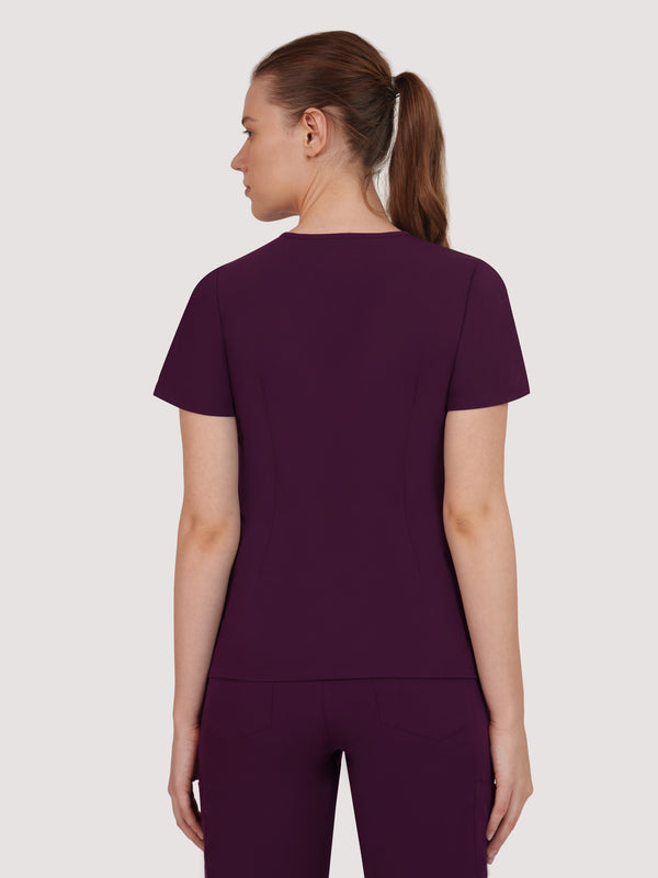Nexa Six-Pocket Scrub Top