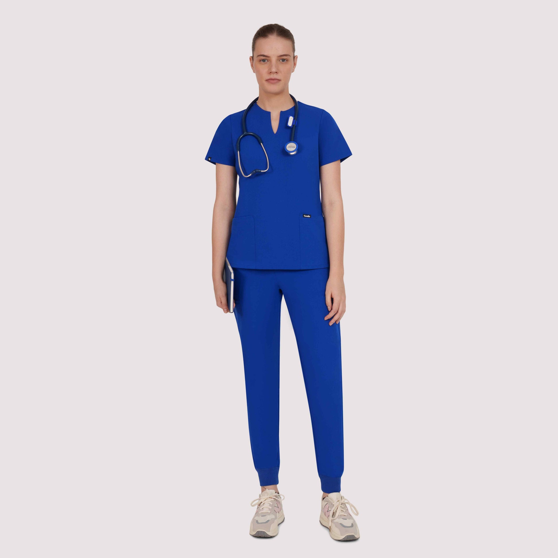 Nexa Six-Pocket Scrub Top