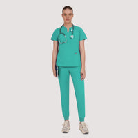 Nexa Six-Pocket Scrub Top