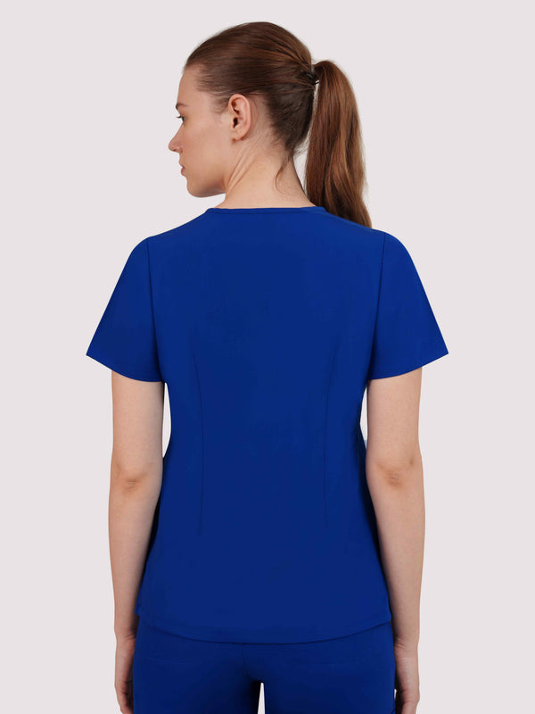 Nexa Six-Pocket Scrub Top