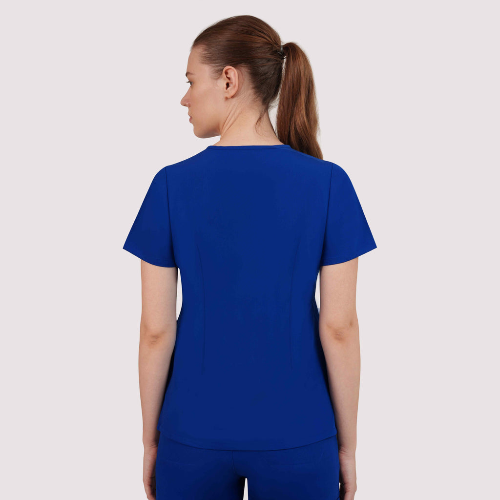 Nexa Six-Pocket Scrub Top