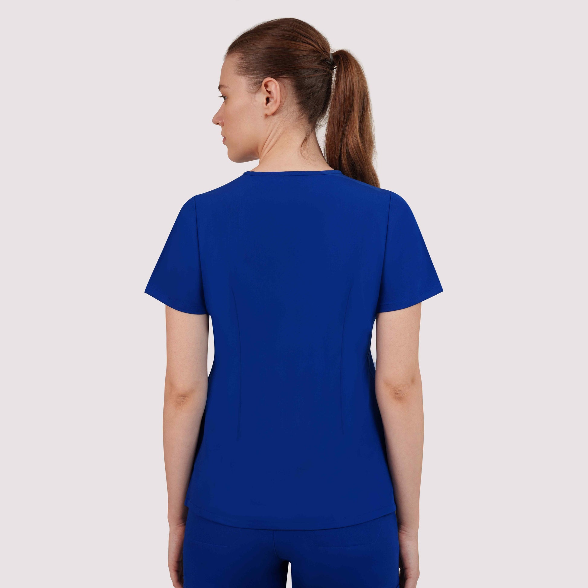 Nexa Six-Pocket Scrub Top