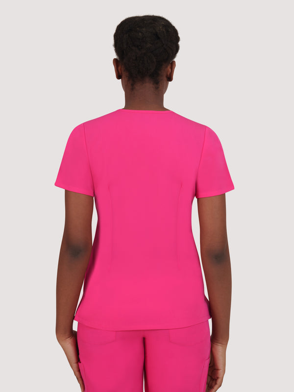 Nexa Six-Pocket Scrub Top
