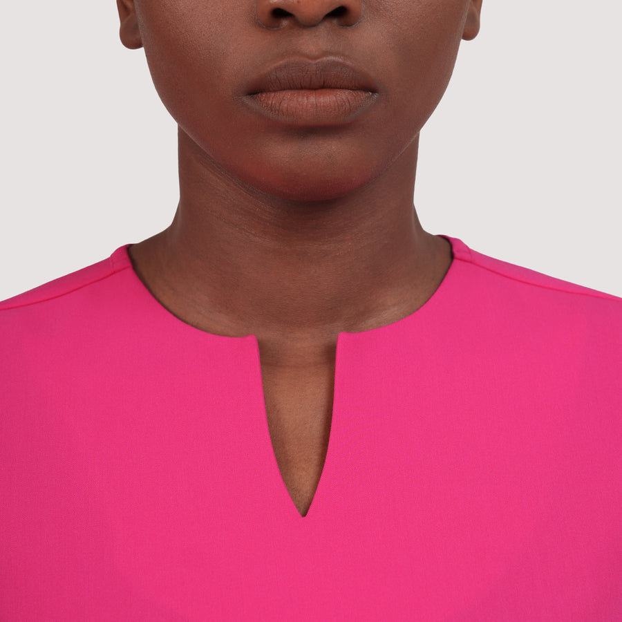 Nexa Six-Pocket Scrub Top