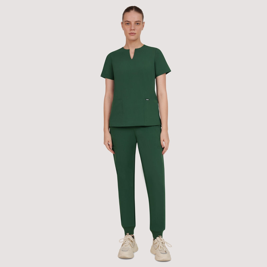 Nexa Six-Pocket Scrub Top