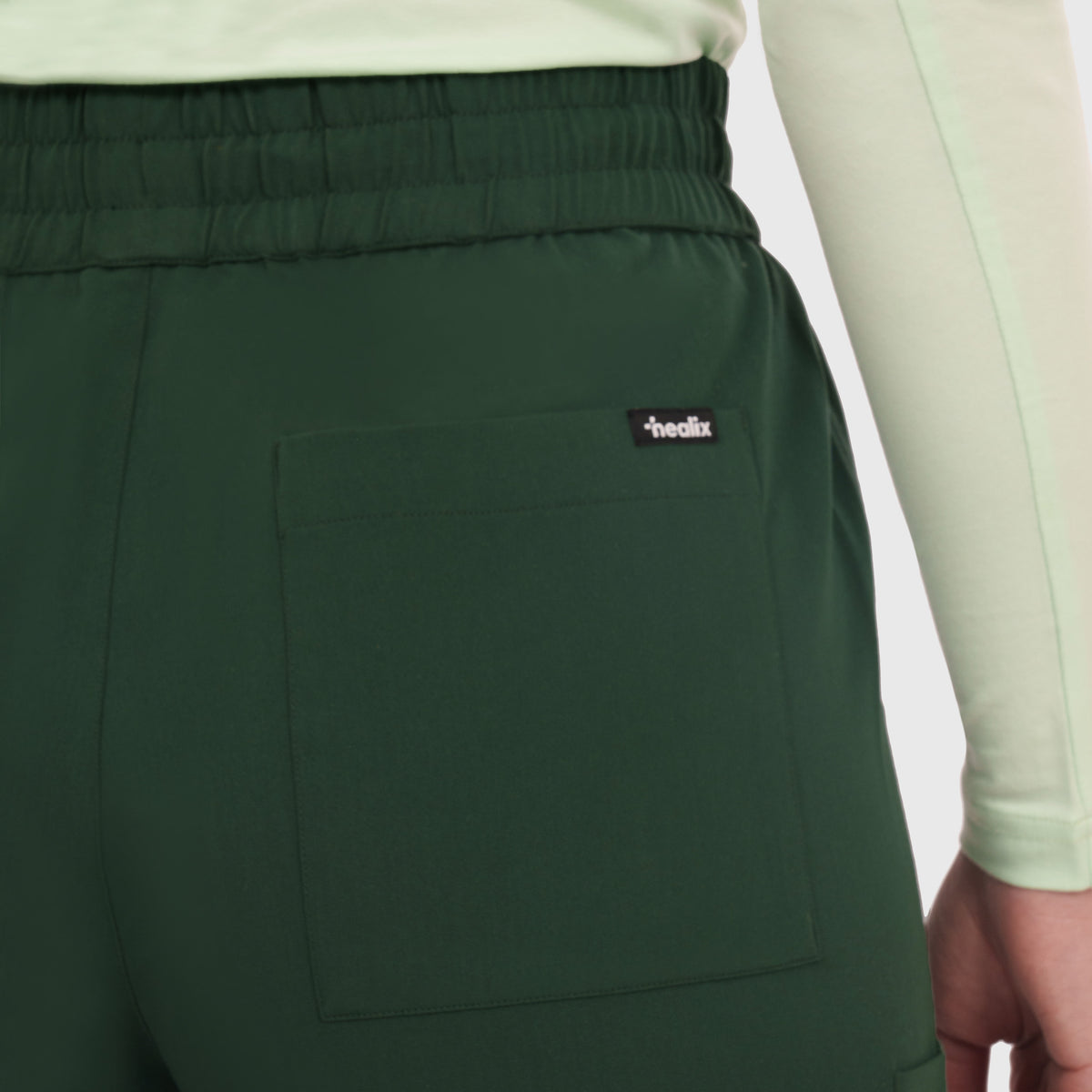 Elan High Waisted Wide-Leg Scrub Pant