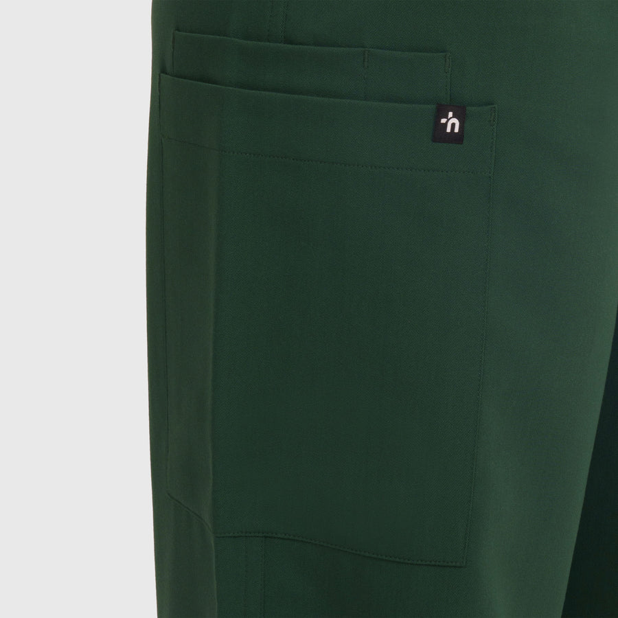 Elan High Waisted Wide-Leg Scrub Pant