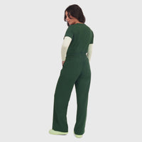 Elan High Waisted Wide-Leg Scrub Pant