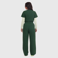 Elan High Waisted Wide-Leg Scrub Pant