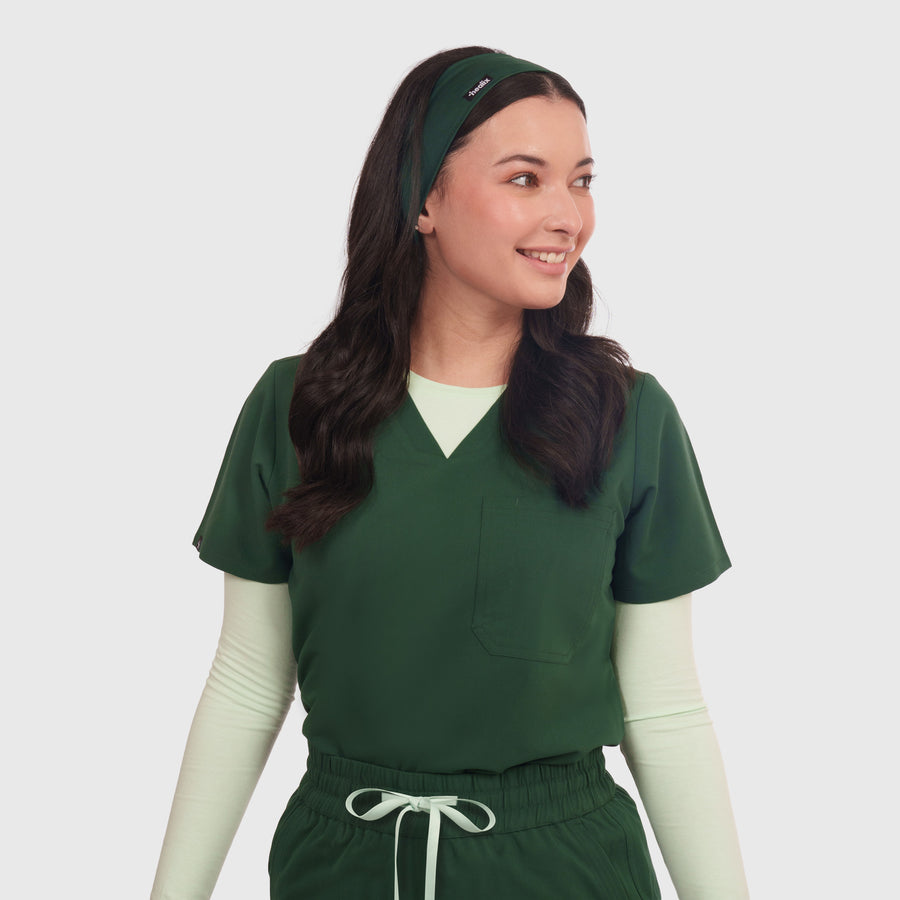 Elan High Waisted Wide-Leg Scrub Pant