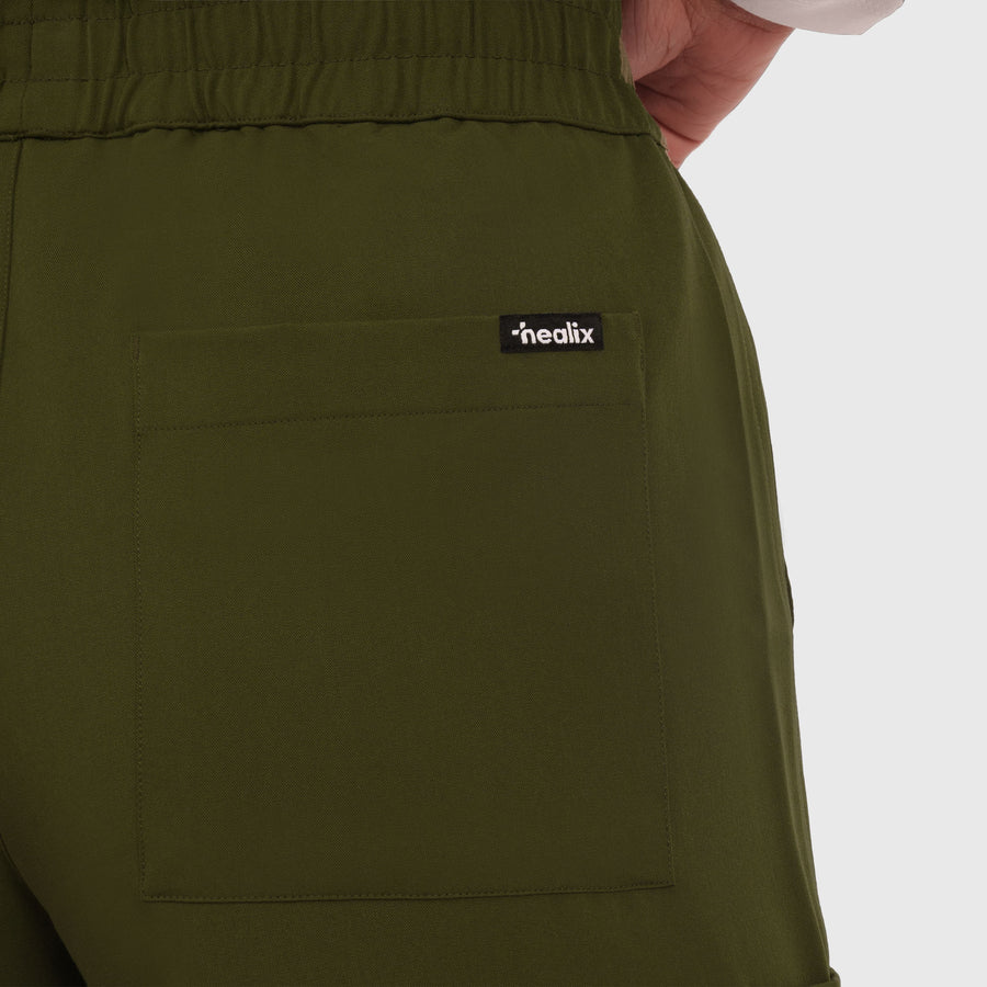 Elan High Waisted Wide-Leg Scrub Pant