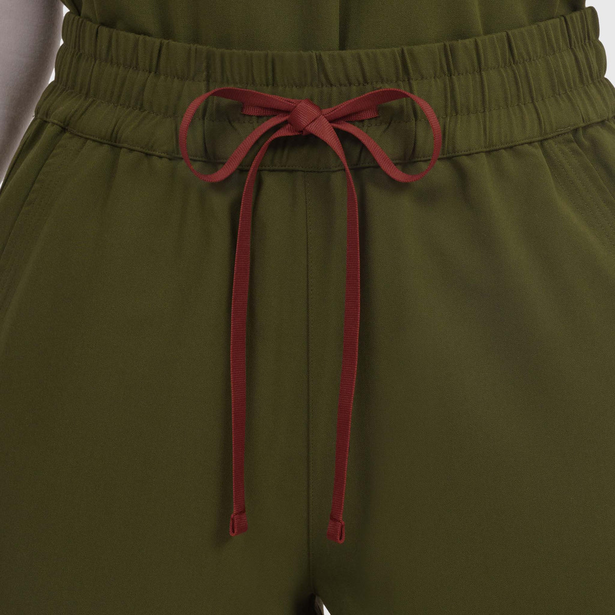 Elan High Waisted Wide-Leg Scrub Pant
