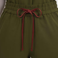 Elan High Waisted Wide-Leg Scrub Pant