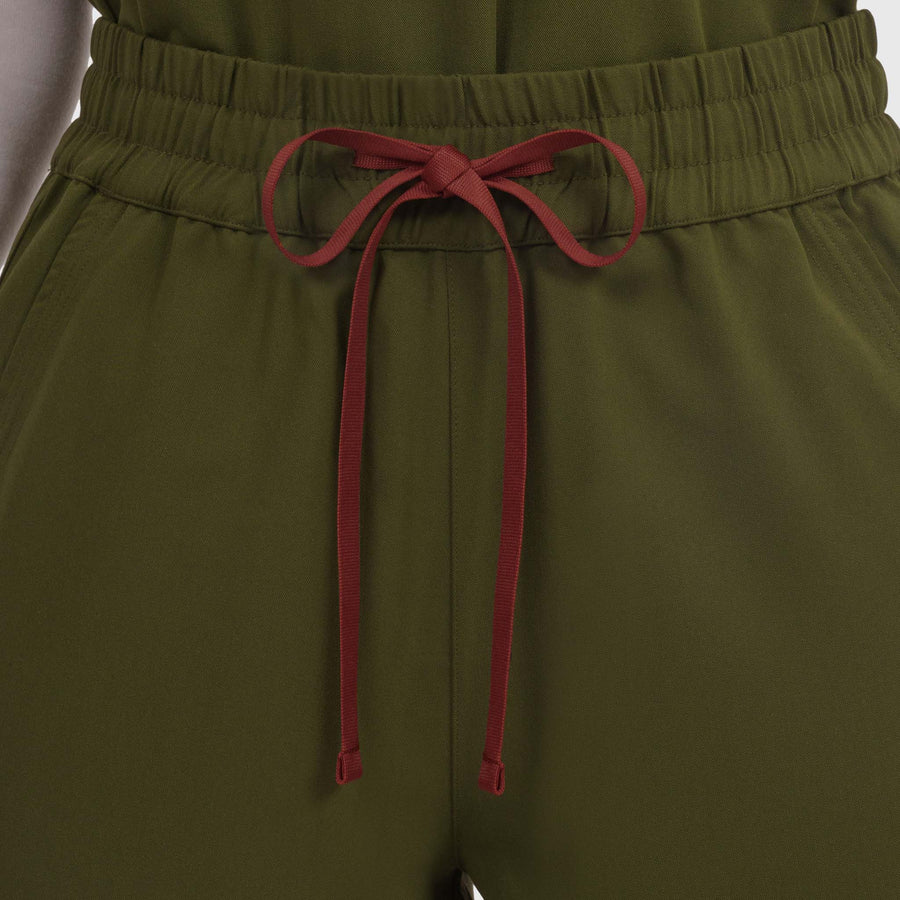 Elan High Waisted Wide-Leg Scrub Pant