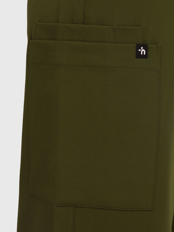 Elan High Waisted Wide-Leg Scrub Pant