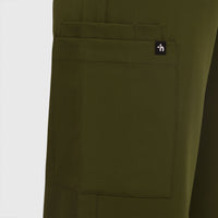 Elan High Waisted Wide-Leg Scrub Pant