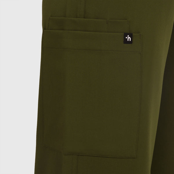 Elan High Waisted Wide-Leg Scrub Pant