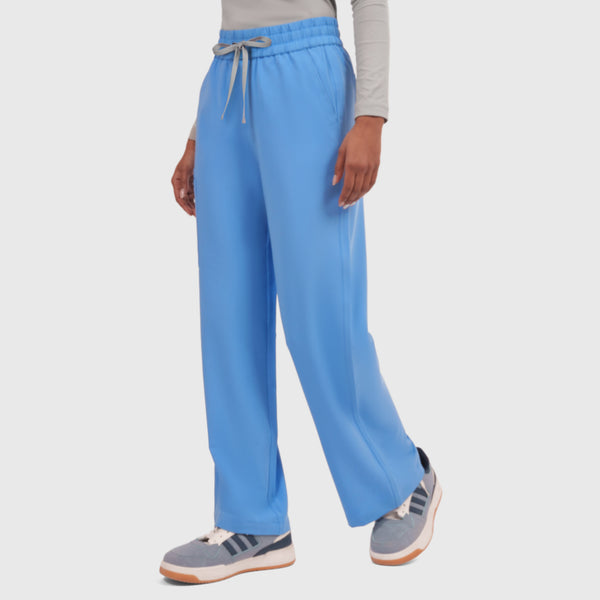 Elan High Waisted Wide-Leg Scrub Pant