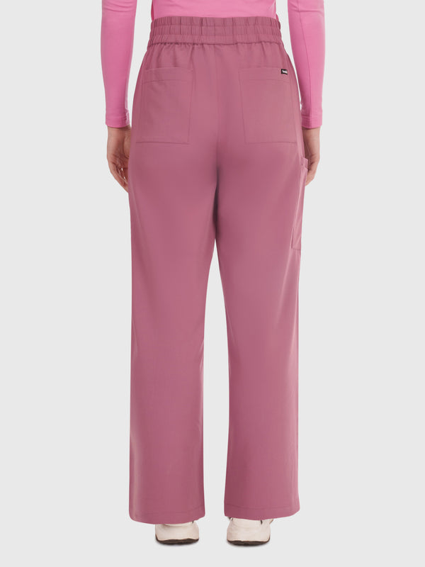 Elan High Waisted Wide-Leg Scrub Pant