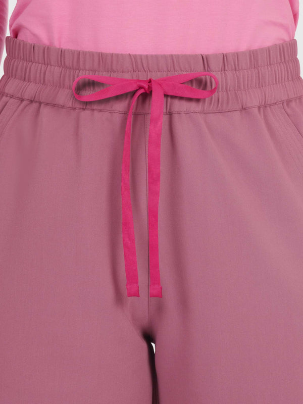 Elan High Waisted Wide-Leg Scrub Pant