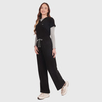 Elan High Waisted Wide-Leg Scrub Pant