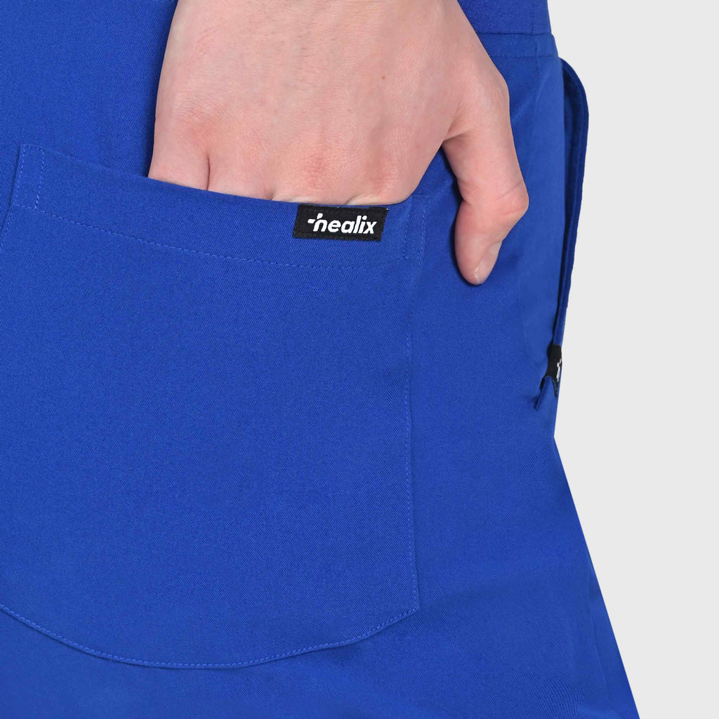 Sleek Eight-Pocket Slim Scrub Pant