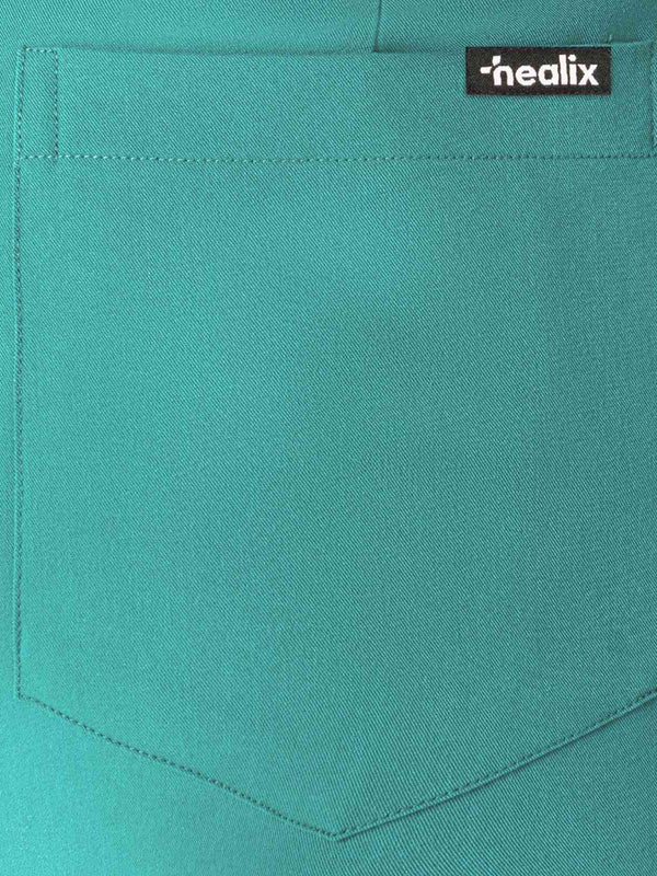 Sleek Eight-Pocket Slim Scrub Pant