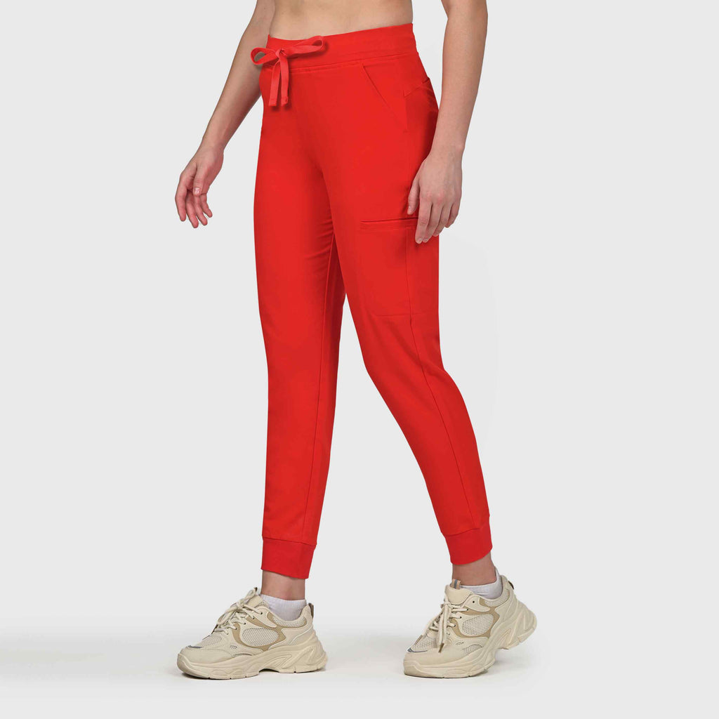 Zing Nine-Pocket Jogger Scrub Pant