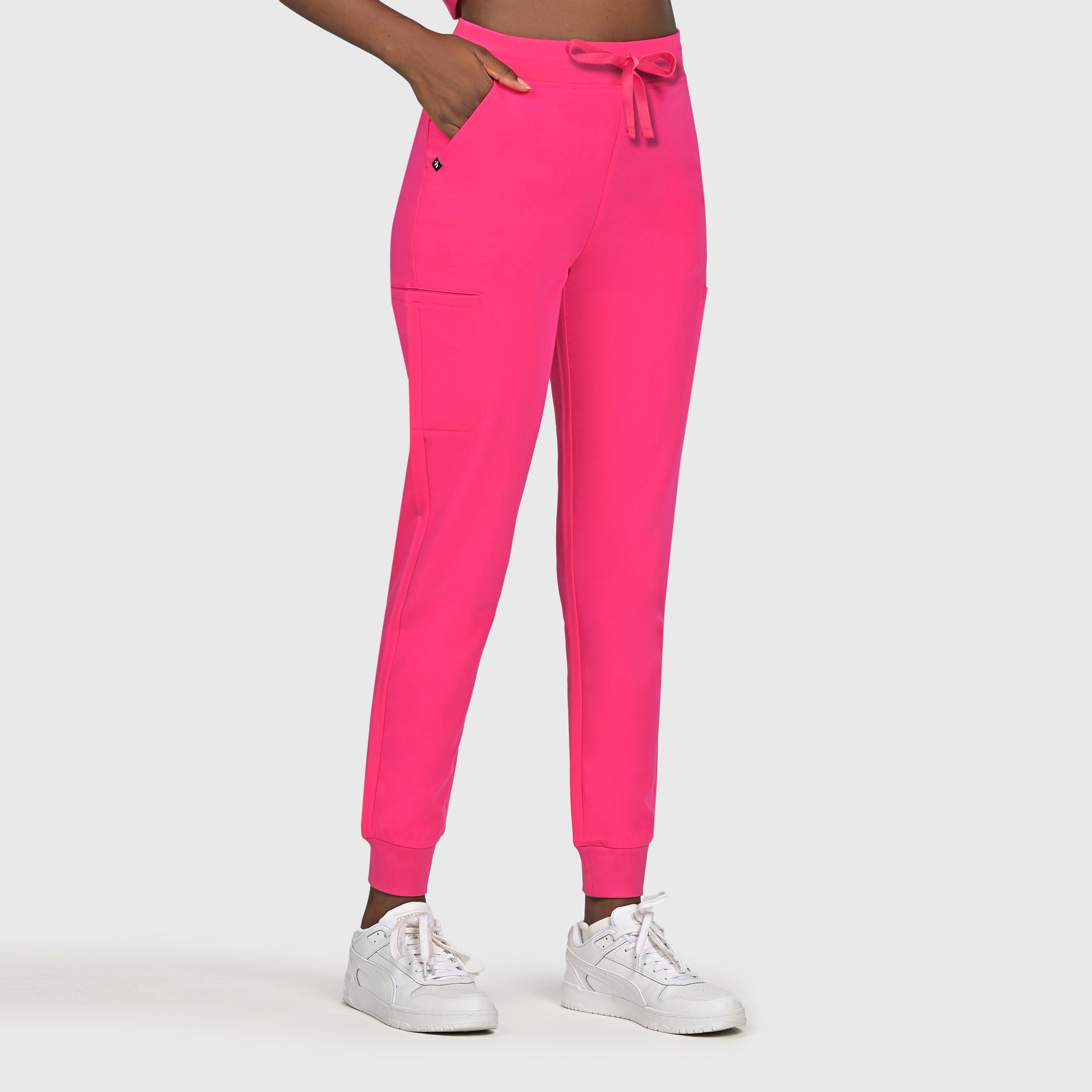 High Waisted Flex Nine-Pocket Jogger Scrub Pant