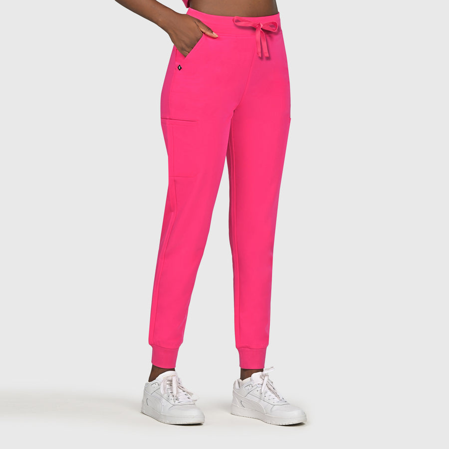 High Waisted Flex Nine-Pocket Jogger Scrub Pant
