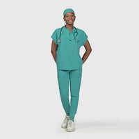 High Waisted Flex Nine-Pocket Jogger Scrub Pant