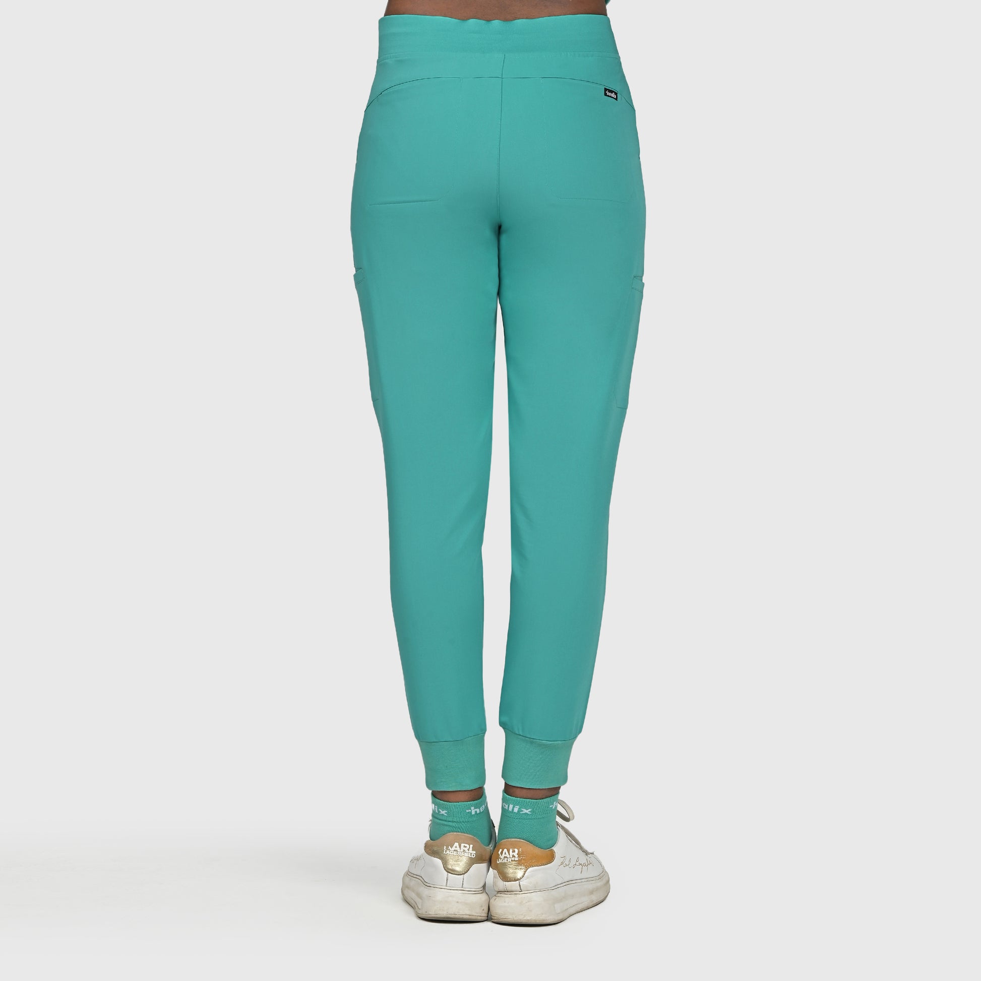 High Waisted Flex Nine-Pocket Jogger Scrub Pant