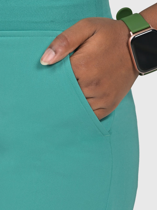 High Waisted Flex Nine-Pocket Jogger Scrub Pant